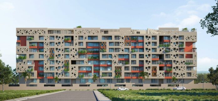 Shreevallabha Pratishtha Apartments by Deepak Constructions in Belgaum.